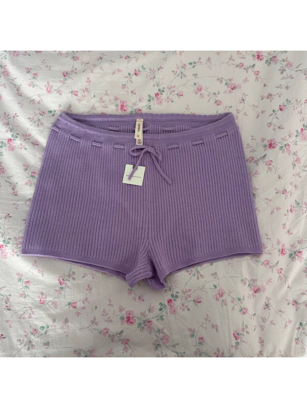 Anthropologie ribbed shorts